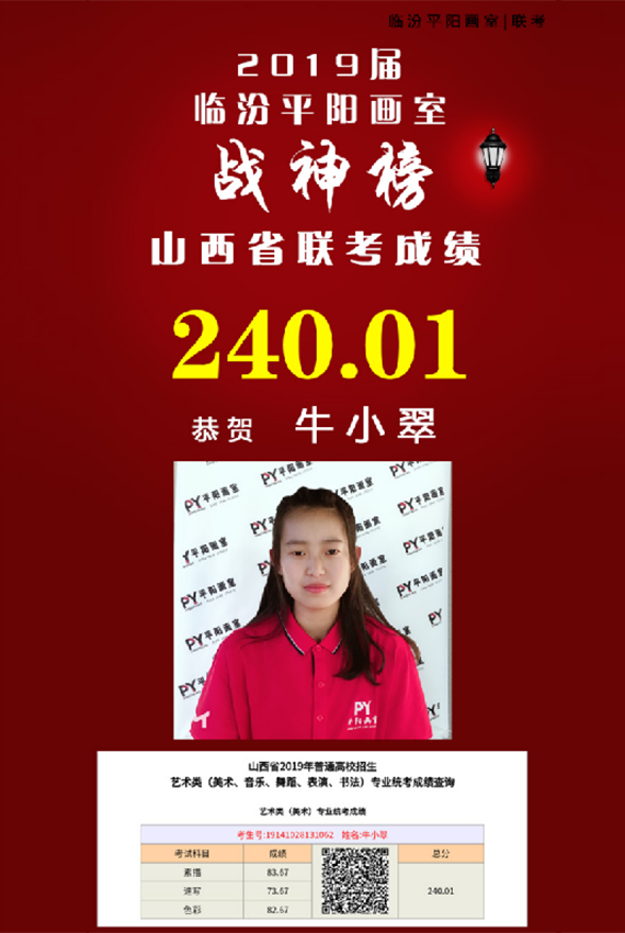 历年联考辉煌战绩